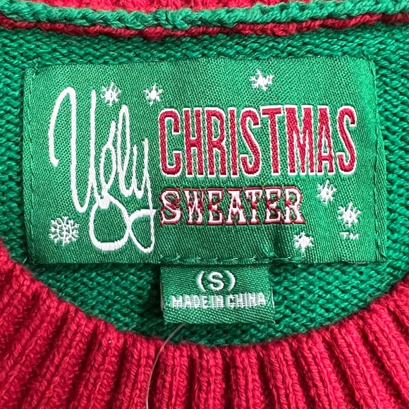 NWT Light Up Ugly Christmas Sweater - Picture 7 of 11